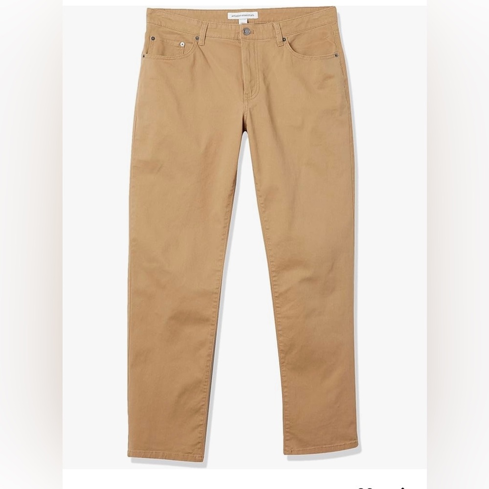 Men's khaki color denim
